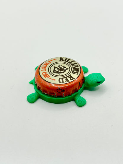 Killian's Irish Red (Vintage) - Bottle Cap Magnet Turtle Shell Shocked Art