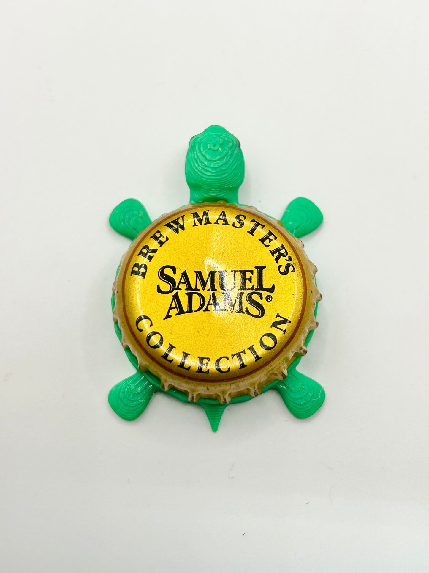 Sam Adams Brewmaster’s Collection - Bottle Cap Magnet Turtle