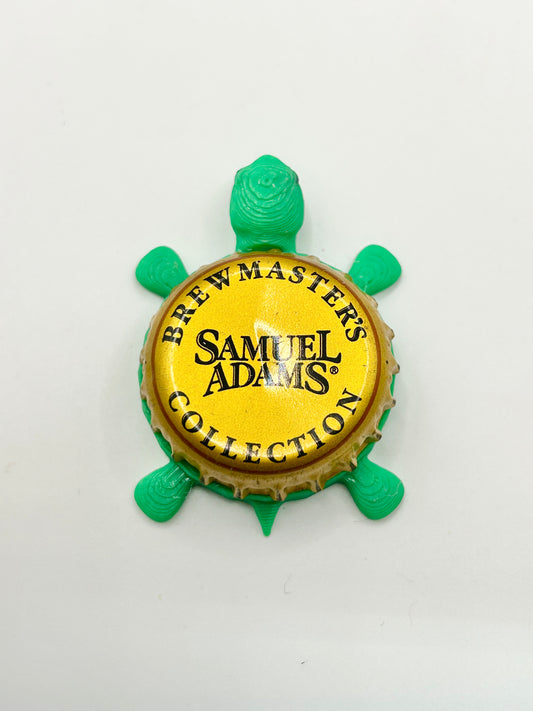 Sam Adams Brewmaster’s Collection - Bottle Cap Magnet Turtle