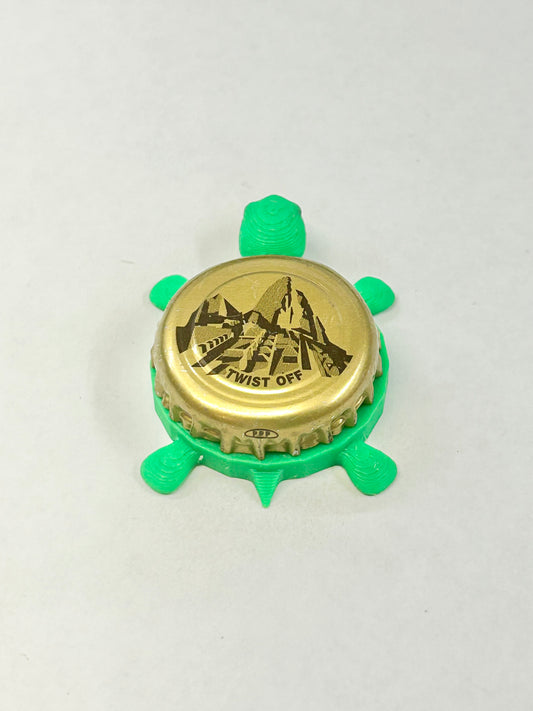 Peru Cusquena Kronkorken Chapas Tapon - Bottle Cap Magnet Turtle