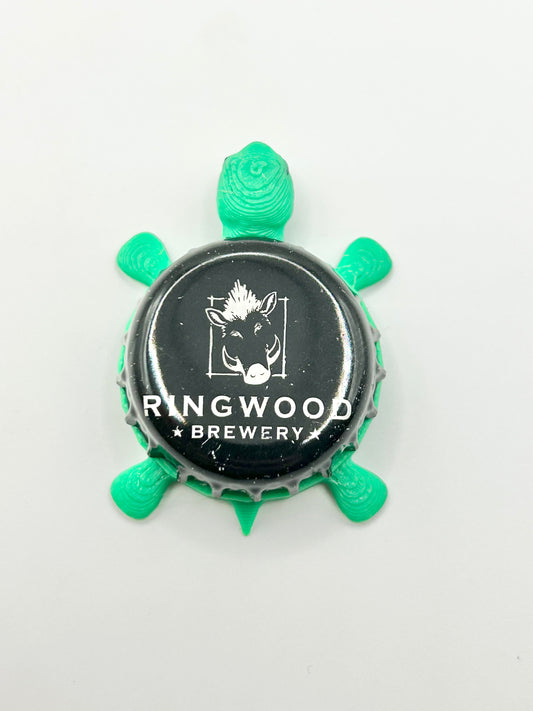 Ringwood Brewery - Bottle Cap Magnet Turtle