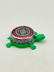 Pacifico - Bottle Cap Magnet Turtle (Copy) Shell Shocked Art