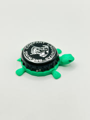 Lagunitas Brewing (Black) - Bottle Cap Magnet Turtle Shell Shocked Art