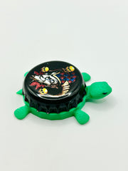 Weyerbacher (Jester) - Bottle Cap Magnet Turtle Shell Shocked Art