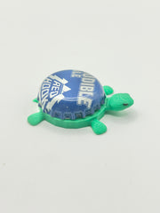 Red Hook Audible Ale (Blue) - Bottle Cap Magnet Turtle Shell Shocked Art