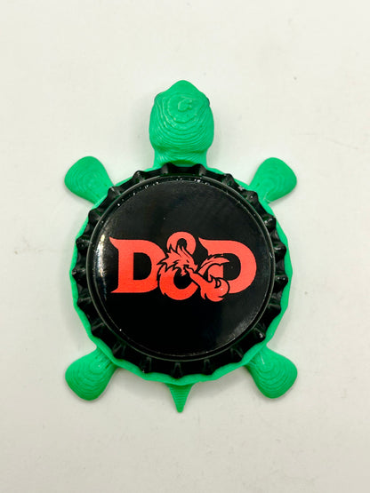 Dungeons & Dragons - Bottle Cap Magnet Turtle