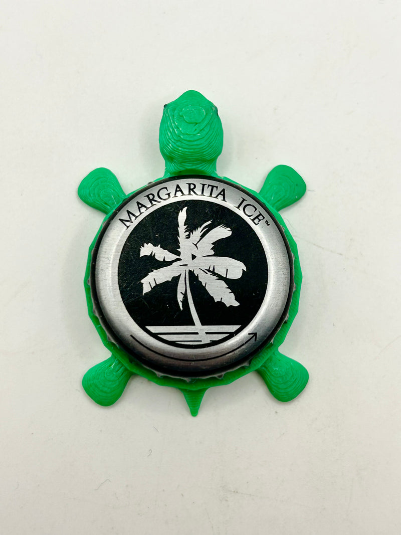Margarita Ice - Bottle Cap Magnet Turtle Shell Shocked Art