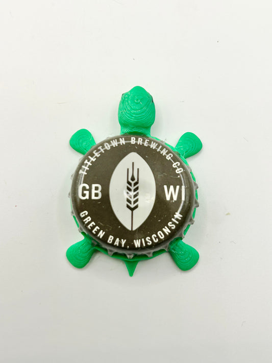 Titletown Brewing - Bottle Cap Magnet Turtle