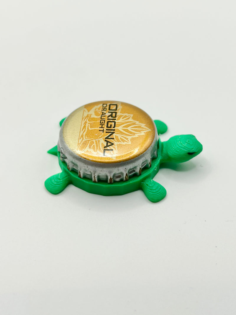 Woodchuck (Original Draught) - Bottle Cap Magnet Turtle Shell Shocked Art