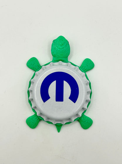 Mopar - Bottle Cap Magnet Turtle Shell Shocked Art