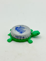 Blue Dawg Brewing - Bottle Cap Magnet Turtle Shell Shocked Art