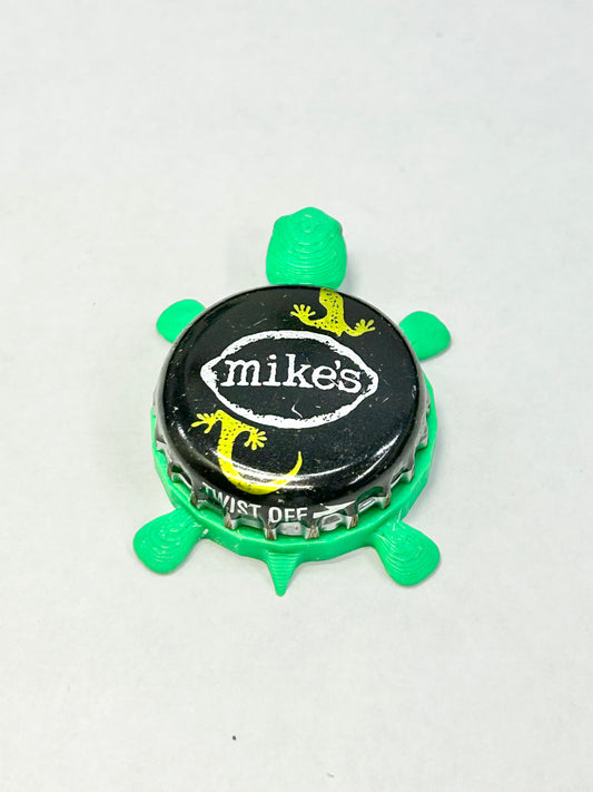 Mikes Hard Lemonade (Rare Gecko Design) - Bottle Cap Magnet Turtle