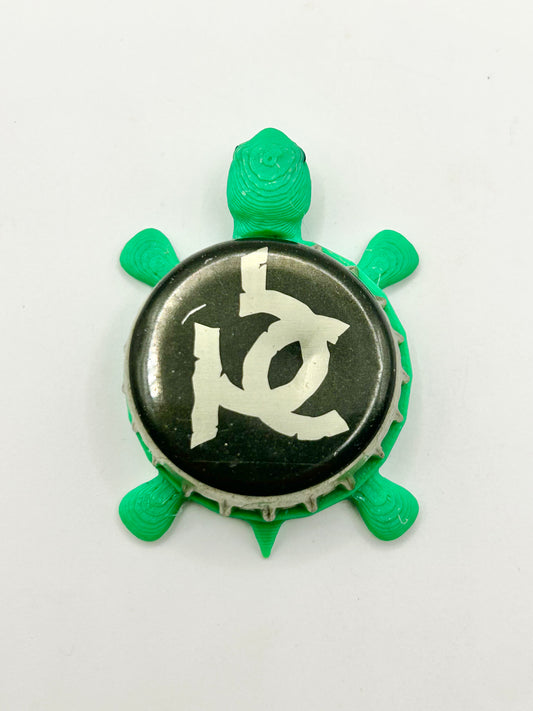 Pedernales Brewing - Bottle Cap Magnet Turtle