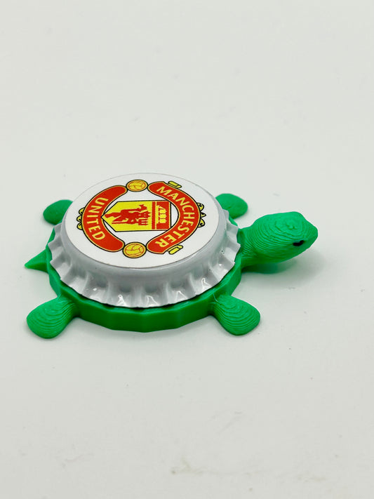 Manchester United - Bottle Cap Magnet Turtle