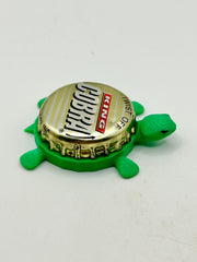King Cobra Malt Liquor - Bottle Cap Magnet Turtle Shell Shocked Art