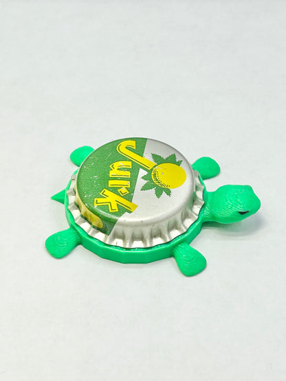 Jurk Soda (Vintage) - Bottle Cap Magnet Turtle Shell Shocked Art