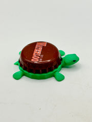 Waterloo Brewing - Bottle Cap Magnet Turtle Shell Shocked Art