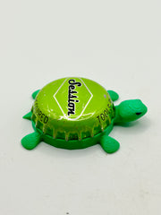 Full Sail Session (Green) - Bottle Cap Magnet Turtle Shell Shocked Art