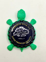 Crispin American Craft Cider (Over Ice) - Bottle Cap Magnet Turtle Shell Shocked Art