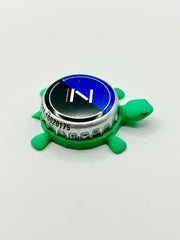 Zima - Bottle Cap Magnet Turtle Shell Shocked Art