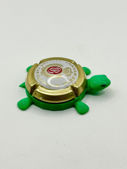 Graham Beck Champagne - Bottle Cap Magnet Turtle