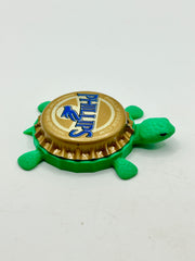 Phillips Beer (Gold) - Bottle Cap Magnet Turtle Shell Shocked Art