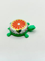 Shiner Ruby Red - Bottle Cap Magnet Turtle Shell Shocked Art