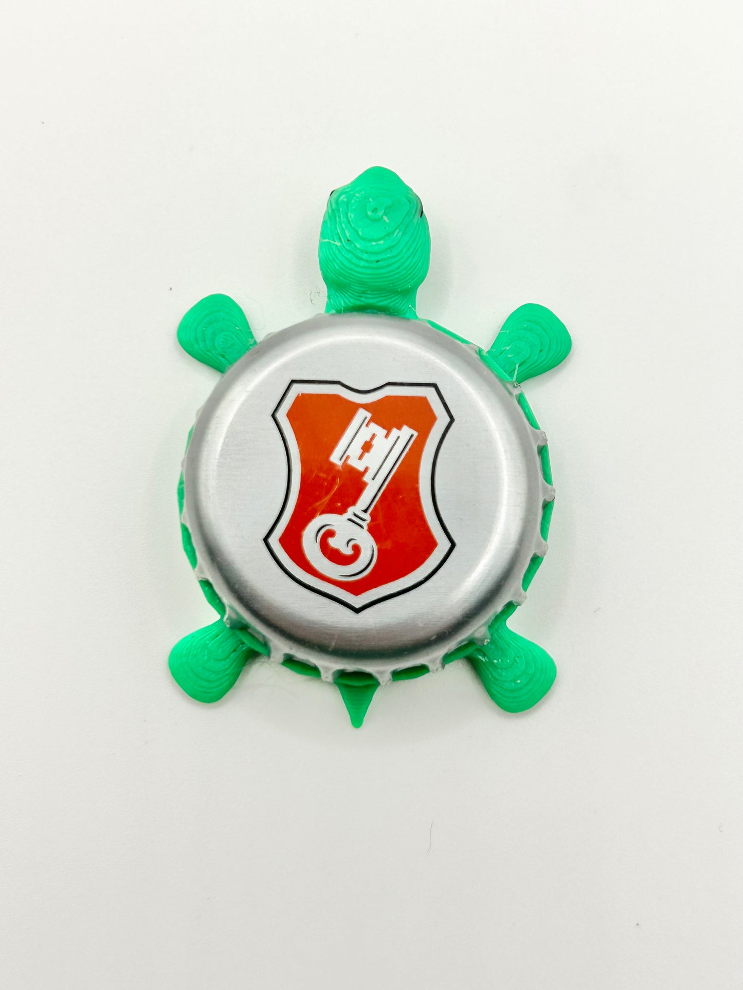 Beck’s Beer (Large Key) - Bottle Cap Magnet Turtle