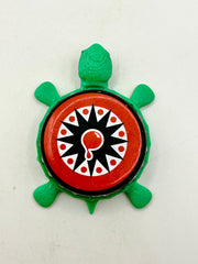 Redbach Beer (Red) - Bottle Cap Magnet Turtle Shell Shocked Art
