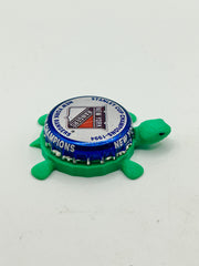 New York Rangers Stanley Cup Champions (1994) - Bottle Cap Magnet Turtle Shell Shocked Art