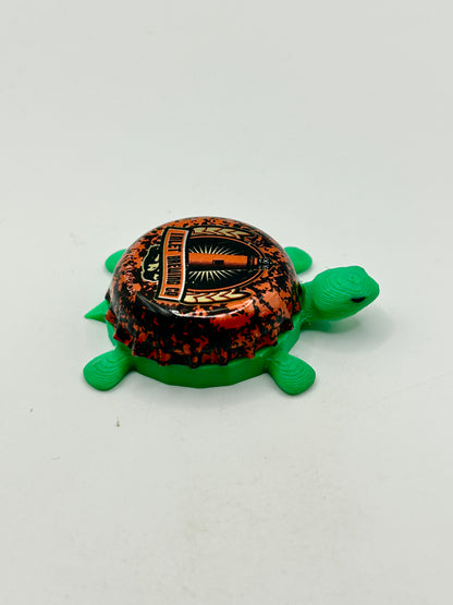 Inlet Brewing - Bottle Cap Magnet Turtle Shell Shocked Art