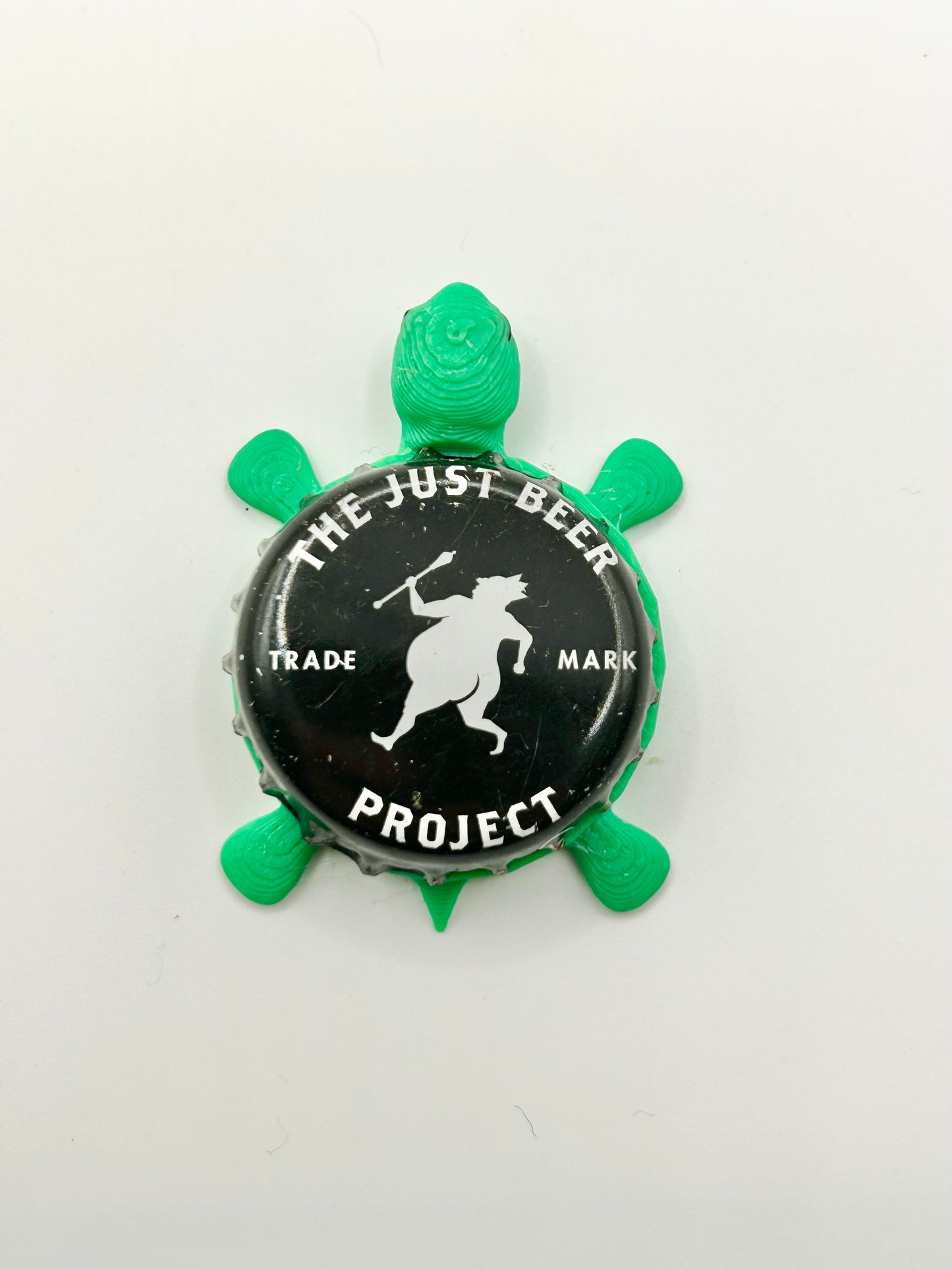 The Just Beer Project - Bottle Cap Magnet Turtle
