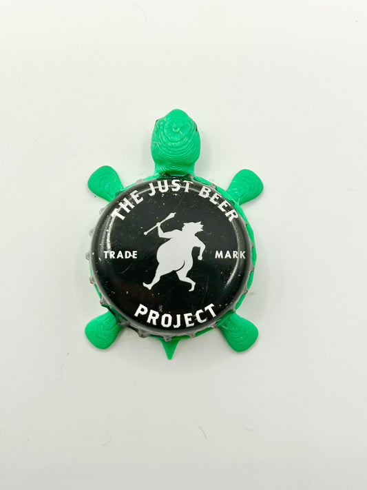 The Just Beer Project - Bottle Cap Magnet Turtle