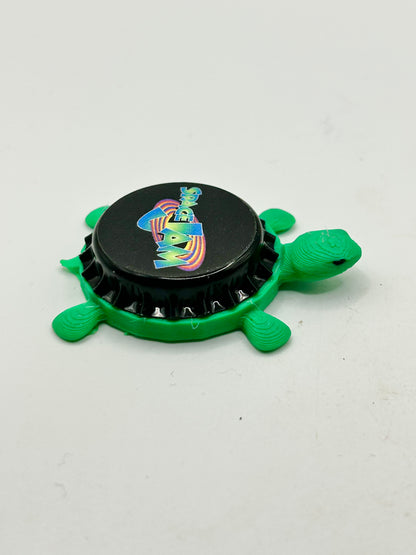 Space Jam - Bottle Cap Magnet Turtle Shell Shocked Art
