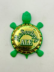 McSorley’s Ale (Vintage) - Bottle Cap Magnet Turtle Shell Shocked Art