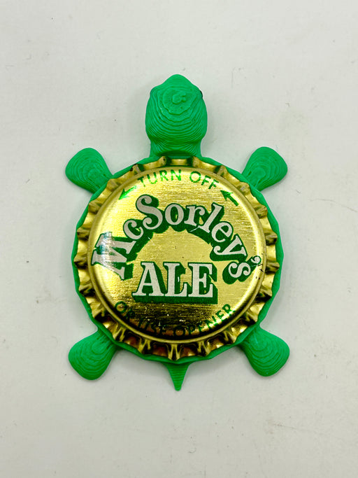 McSorley’s Ale (Vintage) - Bottle Cap Magnet Turtle Shell Shocked Art