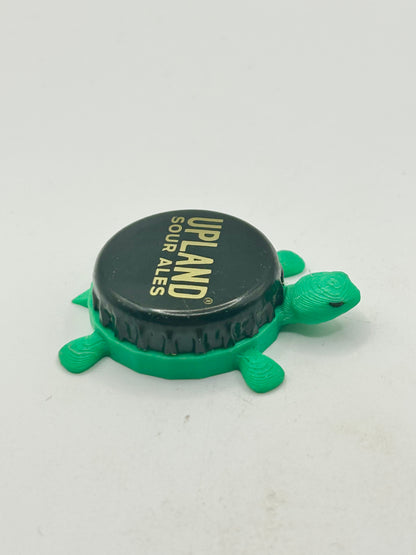 Upland Sour Ales - Bottle Cap Magnet Turtle Shell Shocked Art
