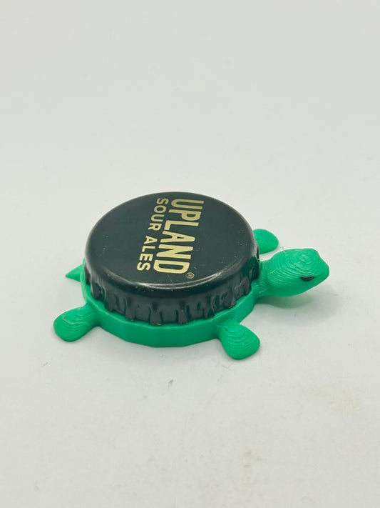Upland Sour Ales - Bottle Cap Magnet Turtle Shell Shocked Art