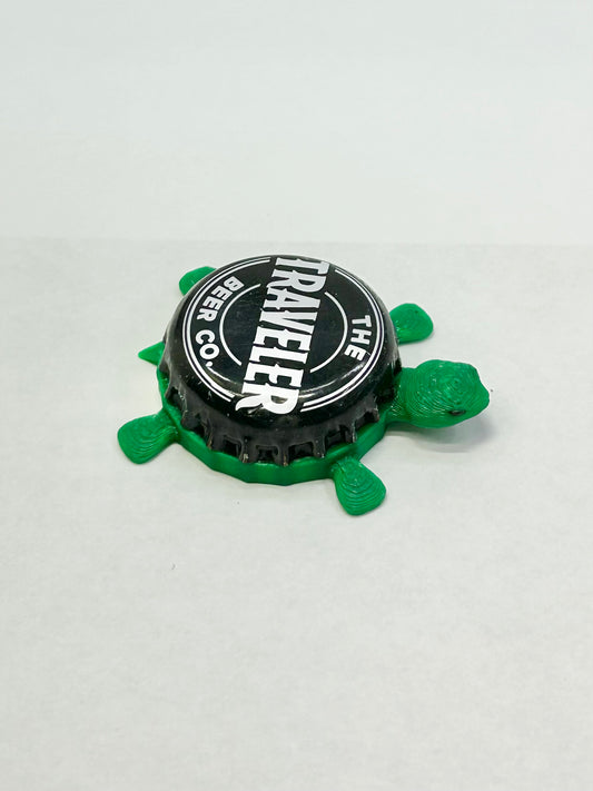 Traveler Beer Co. - Bottle Cap Magnet Turtle