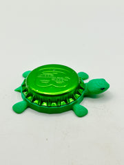 Gordon Biersch Brewing (Green) - Bottle Cap Magnet Turtle Shell Shocked Art