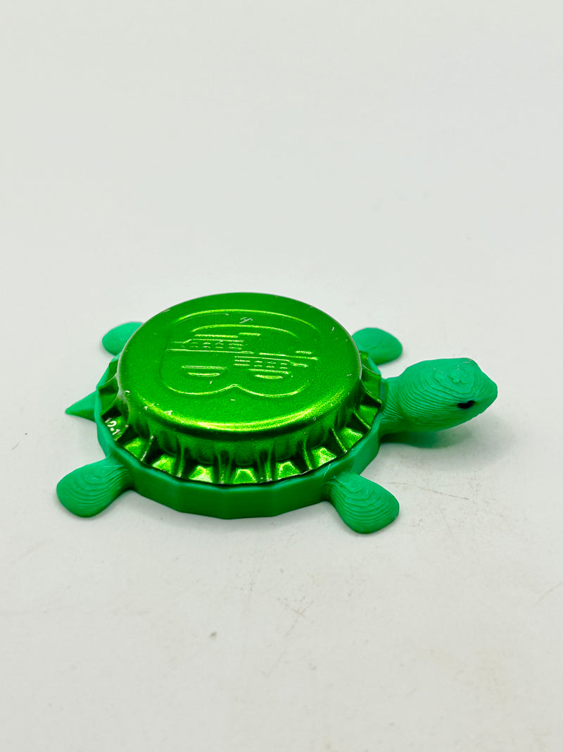 Gordon Biersch Brewing (Green) - Bottle Cap Magnet Turtle Shell Shocked Art