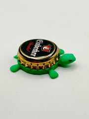 Einbecker German Beer (Dunkel) - Bottle Cap Magnet Turtle Shell Shocked Art