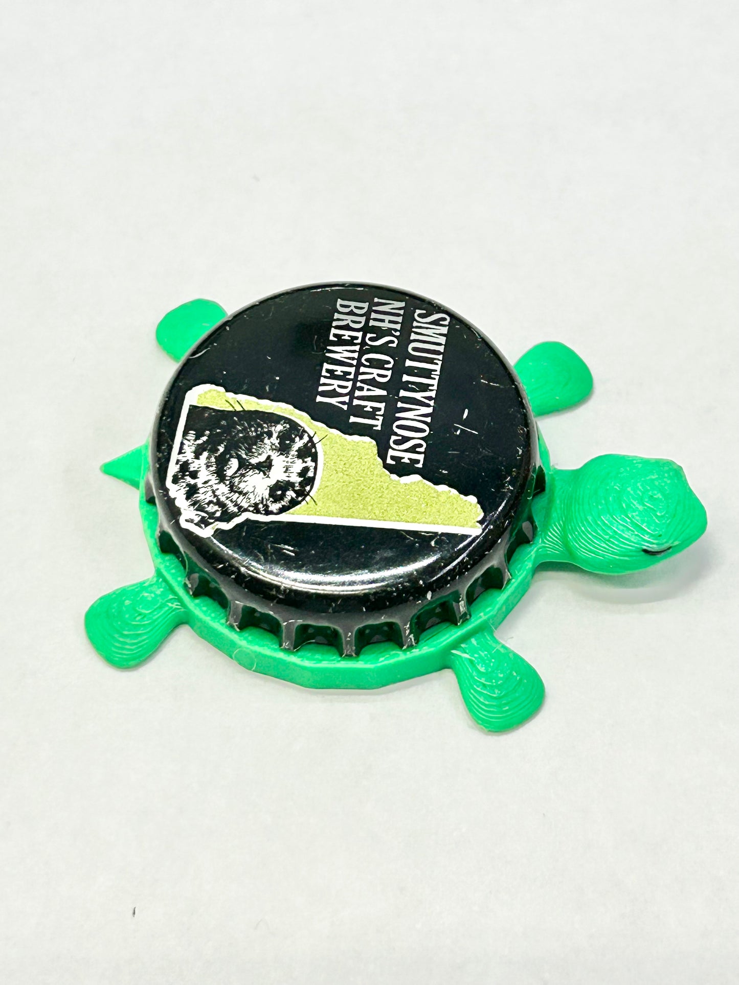 Smuttynose Brewery - Bottle Cap Magnet Turtle