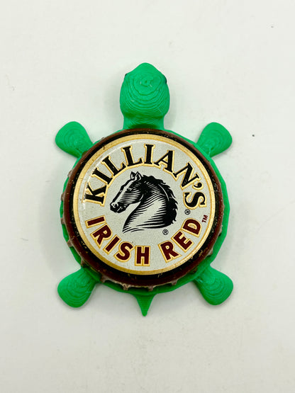 Killian's Irish Red (Horse) - Bottle Cap Magnet Turtle Shell Shocked Art