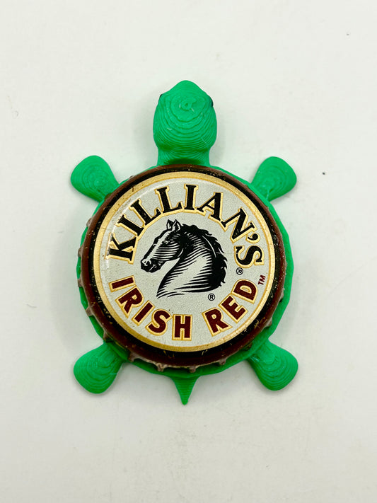 Killian's Irish Red (Horse) - Bottle Cap Magnet Turtle Shell Shocked Art