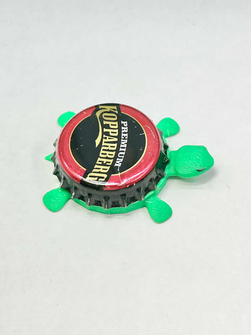 Kopparberg Premium (Red) - Bottle Cap Magnet Turtle Shell Shocked Art