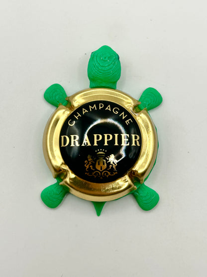 Drappier Champagne - Bottle Cap Magnet Turtle