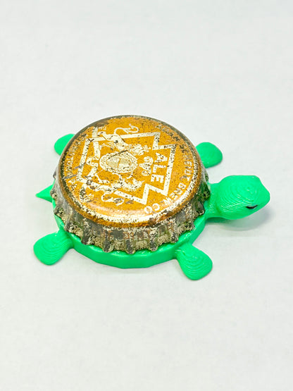 Adam Scheidt Brewing Co (Vintage) - Bottle Cap Magnet Turtle Shell Shocked Art