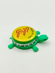 Topo Chico (Twist of Lime) - Bottle Cap Magnet Turtle Shell Shocked Art