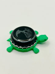 MadTree Brewing - Bottle Cap Magnet Turtle Shell Shocked Art